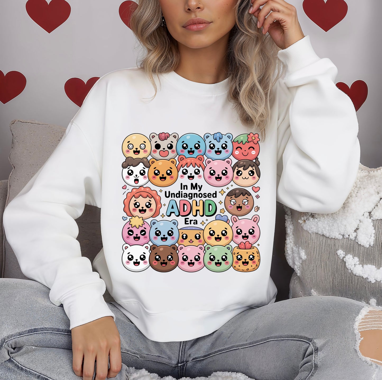 In My Undiagnosed ADHD Era Crewneck