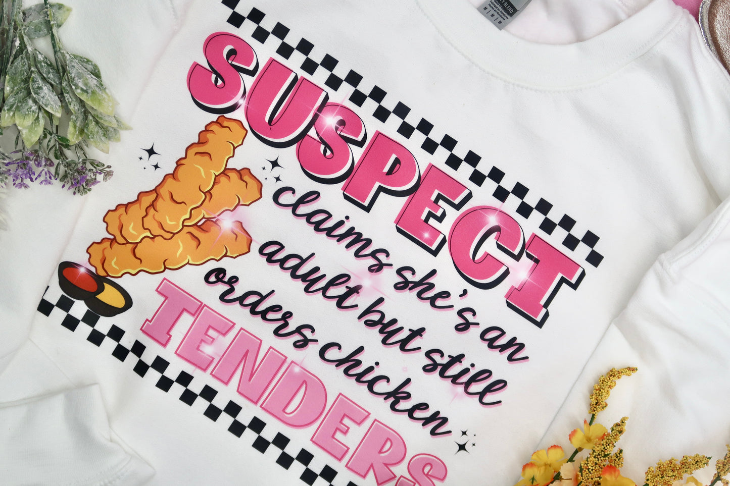 Suspect Claims She's An Adult Crewneck