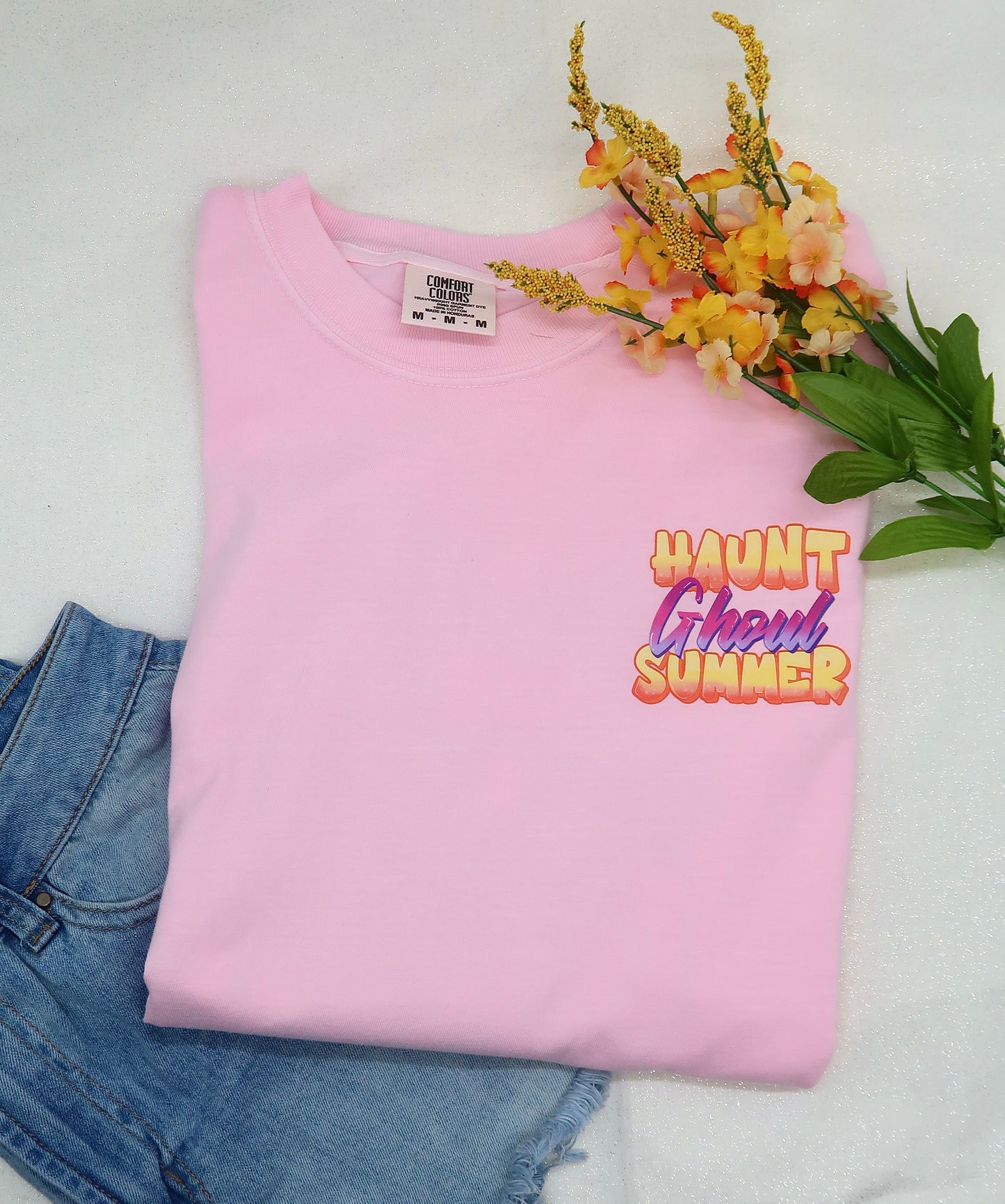 Haunt Ghoul Summer T-shirt (Blossom)