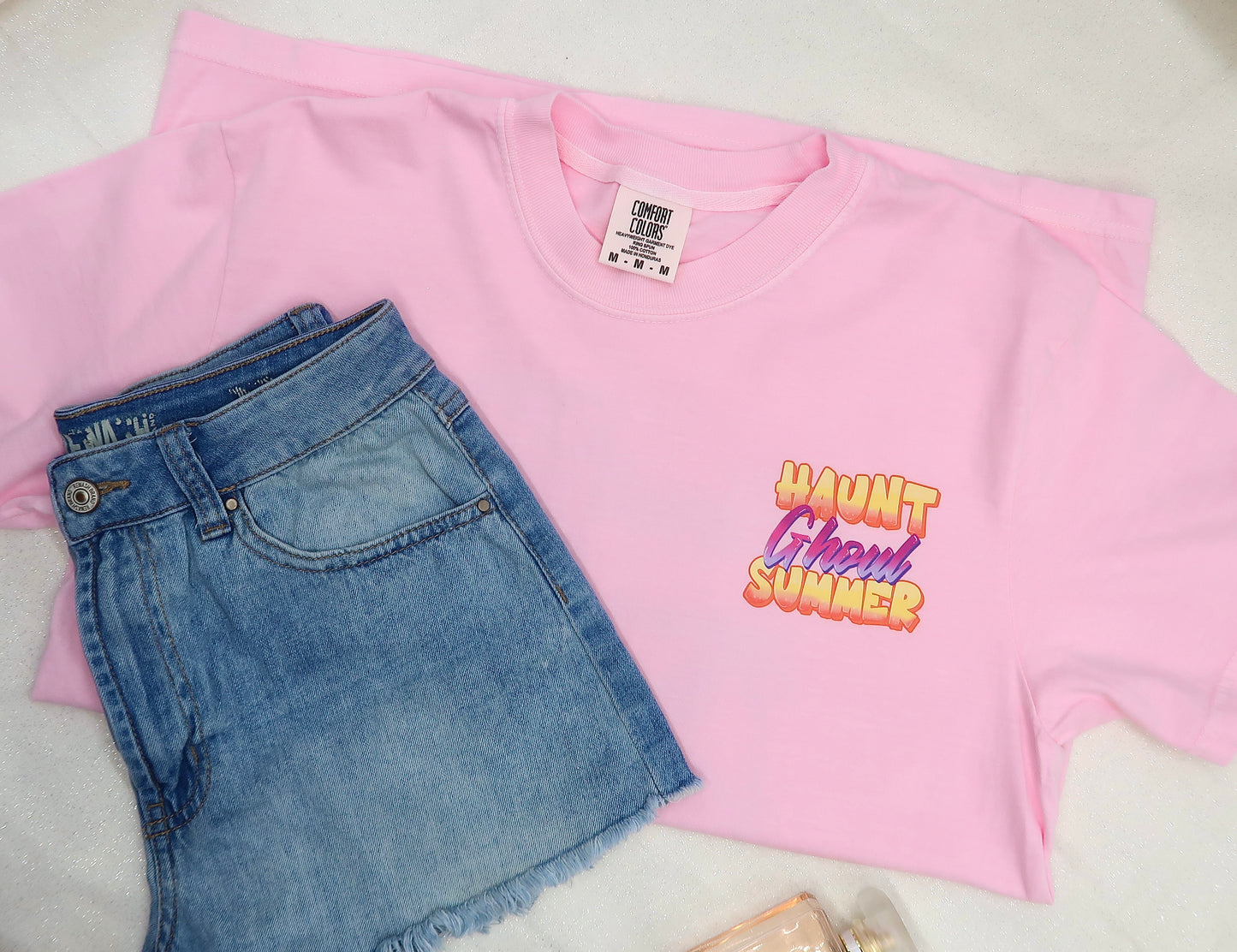 Haunt Ghoul Summer T-shirt (Blossom)