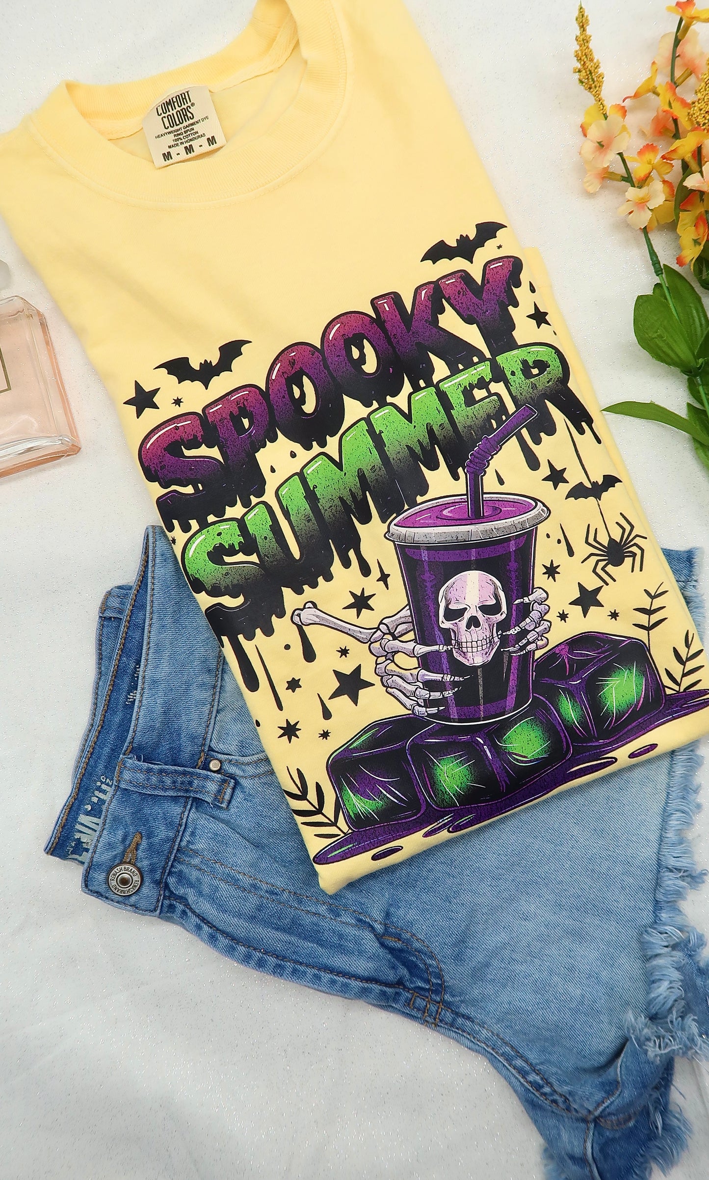 Spooky Summer T-shirt (Butter)