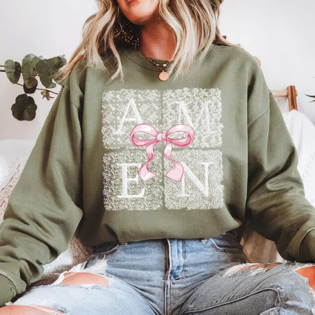 AMEN Lace T-shirt (Black)
