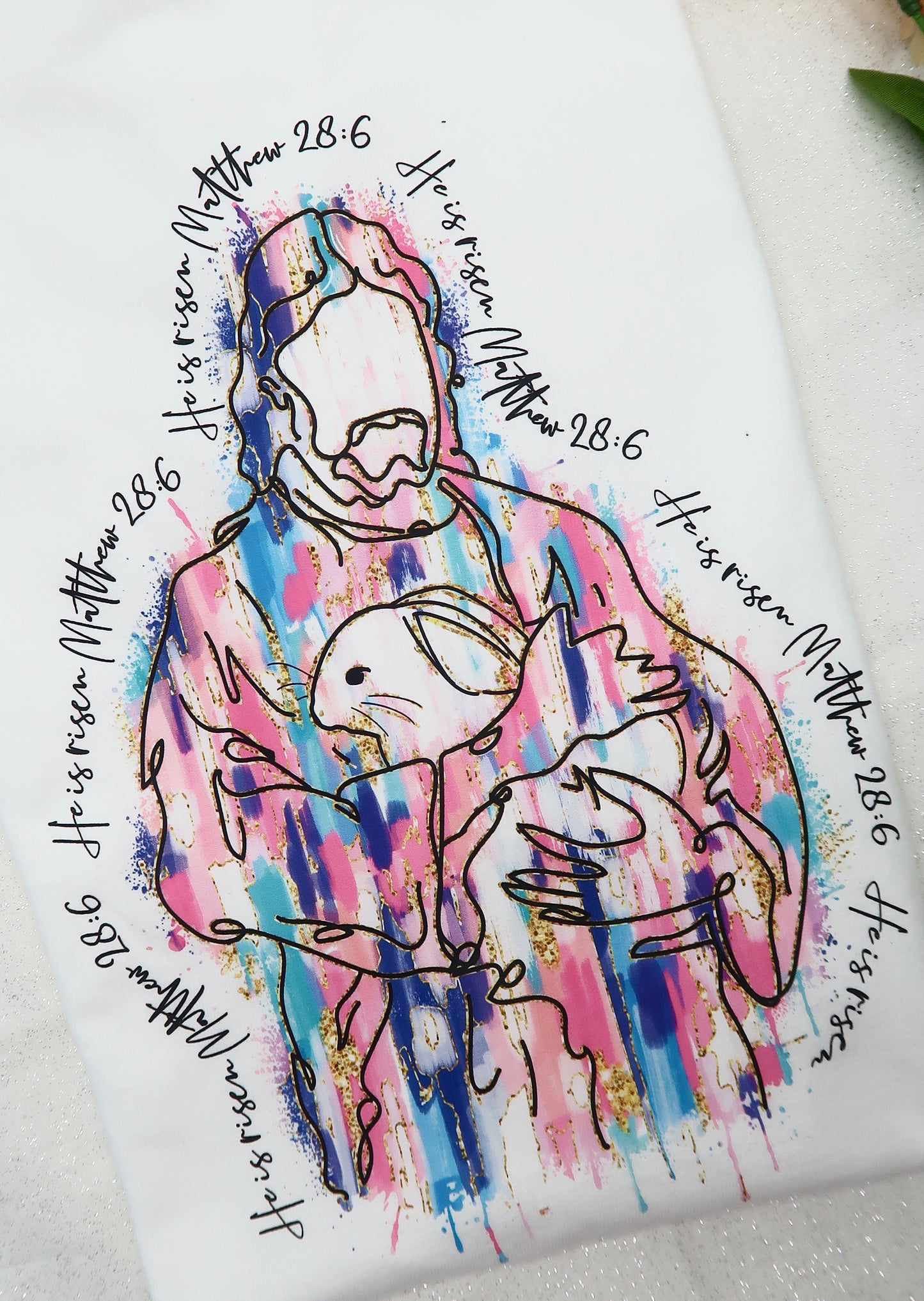 Jesus Painted Sweatshirt