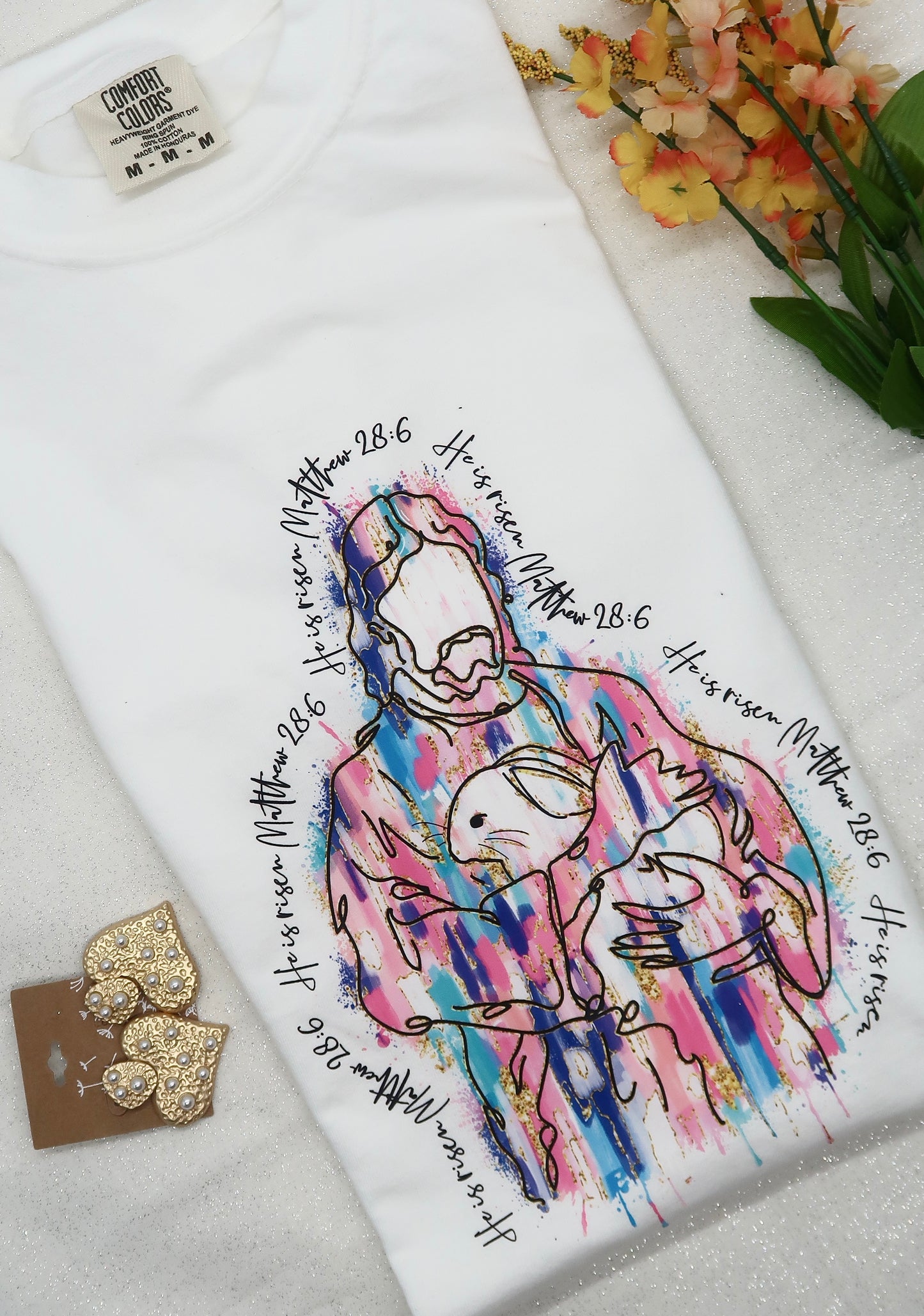 Jesus Painted Sweatshirt