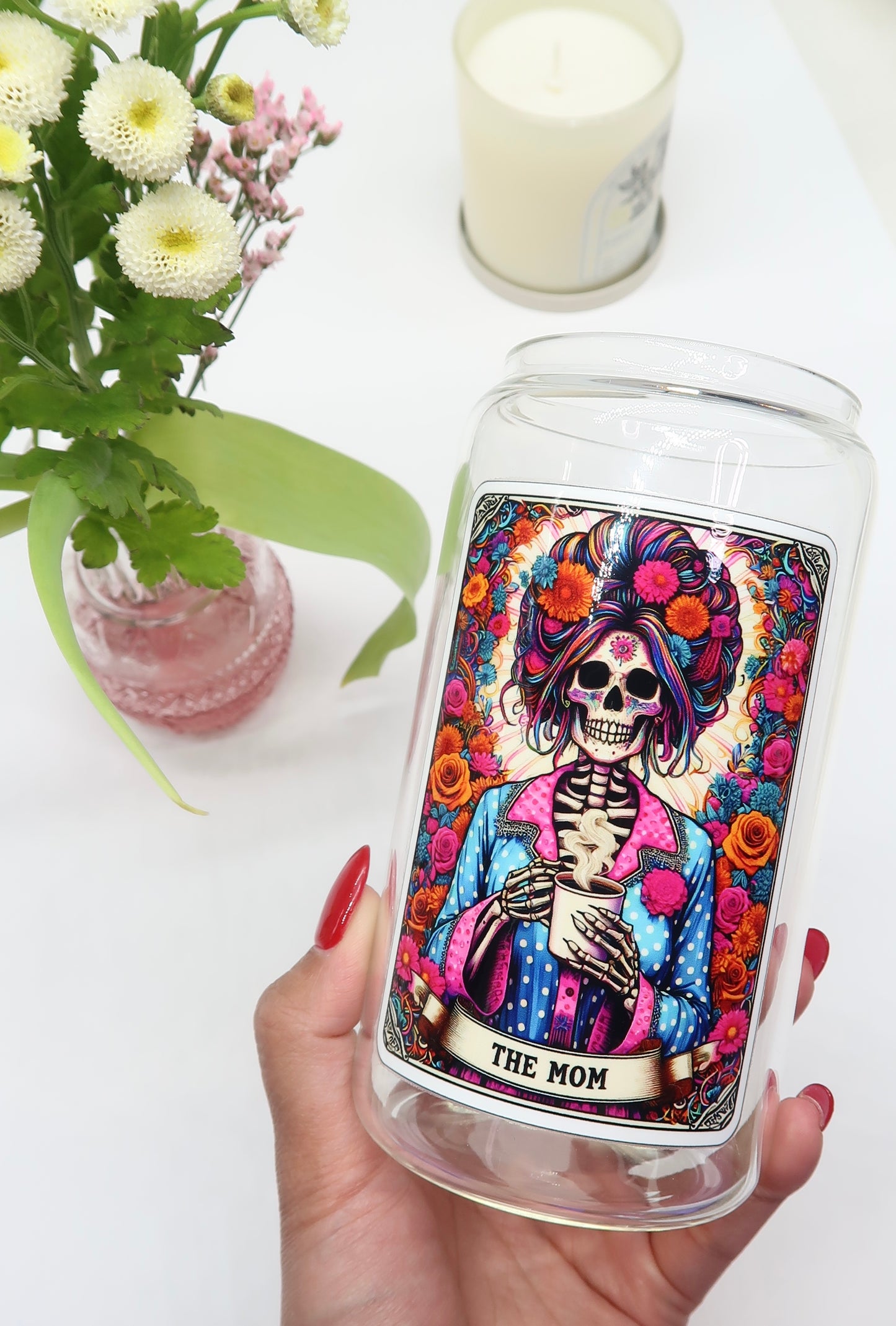 Skeleton Tarot Cards Collection - The Mom