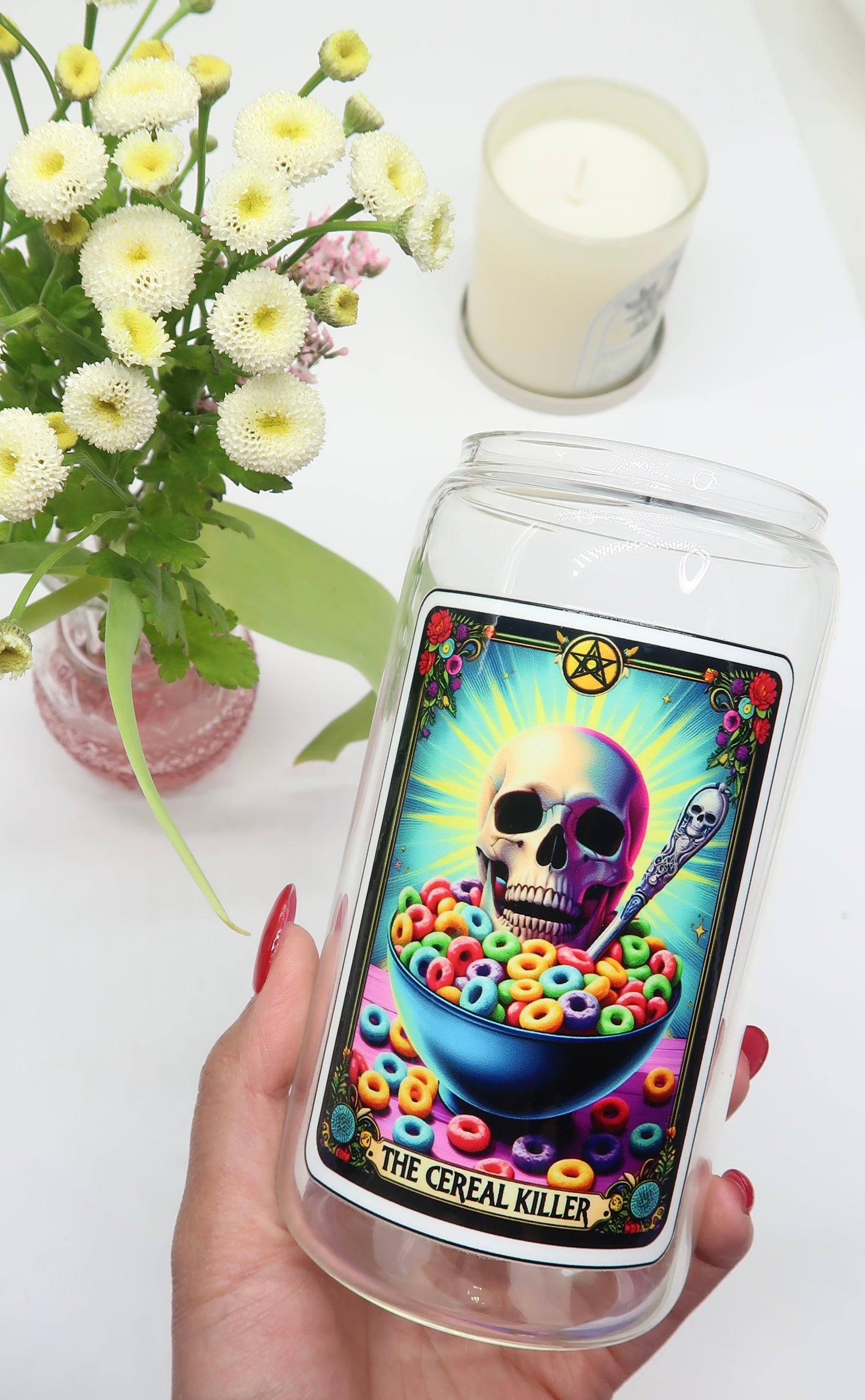 Skeleton Tarot Cards Collection - The Cereal Killer