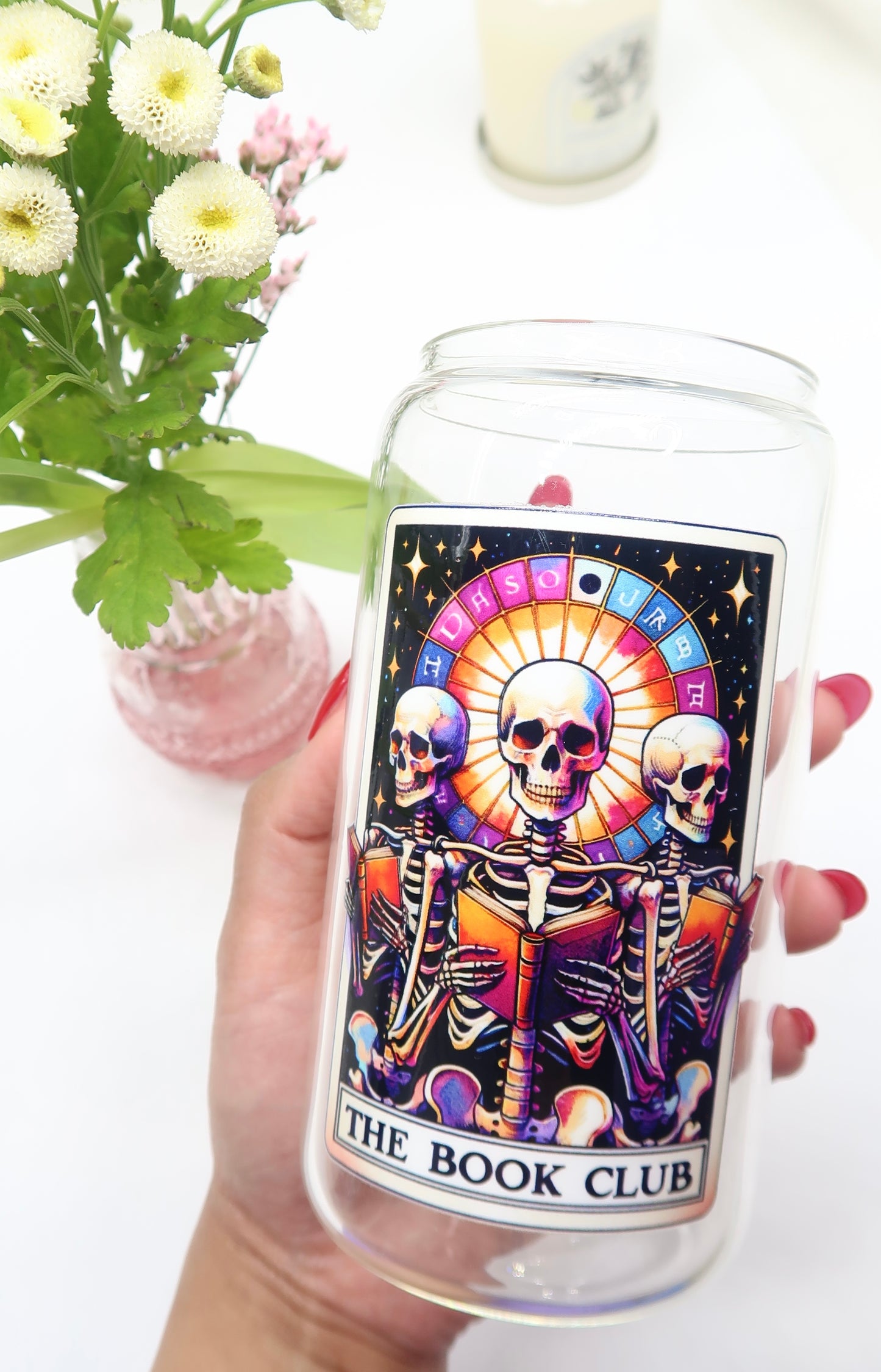 Skeleton Tarot Cards Collection - The Book Club