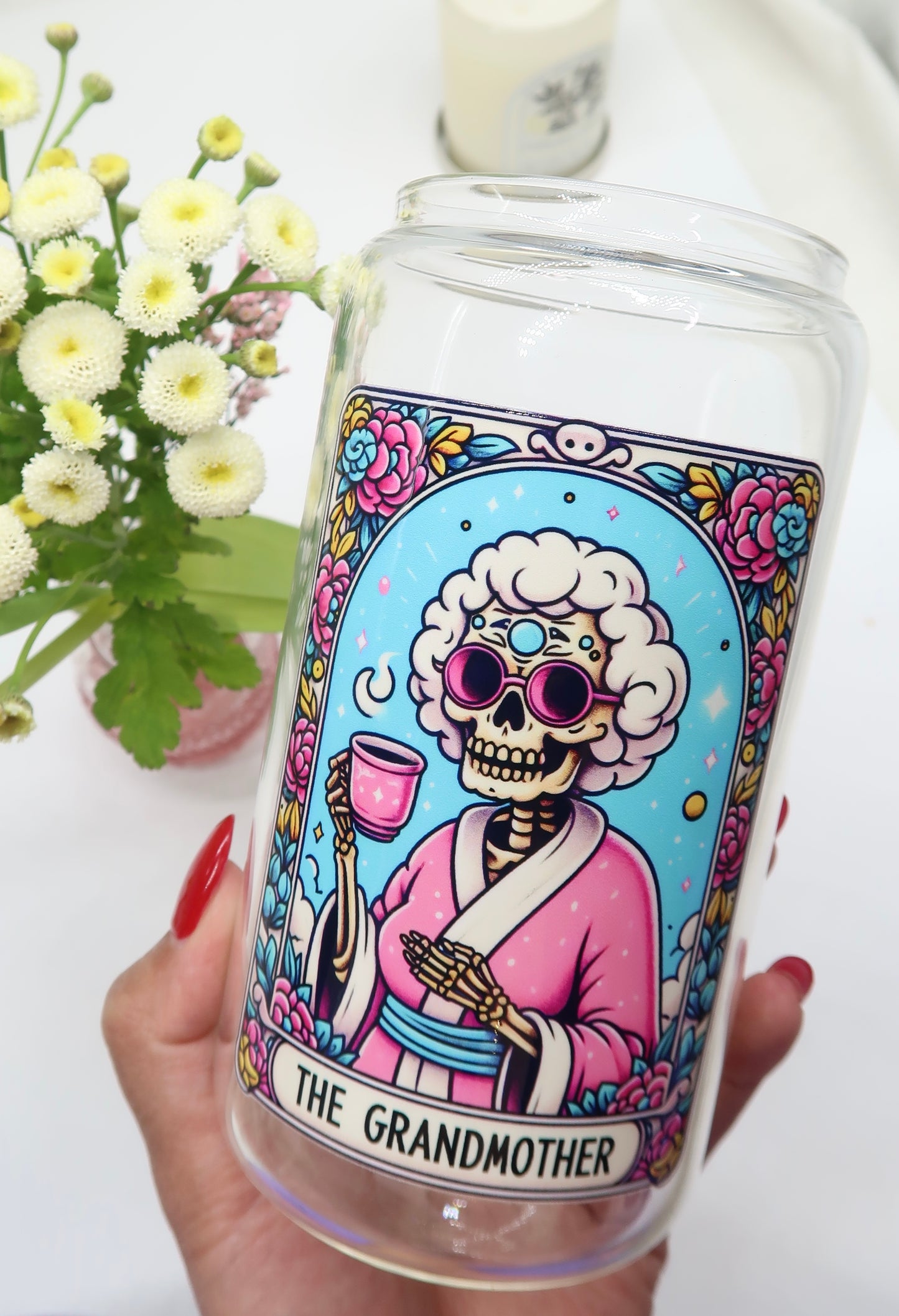 Skeleton Tarot Cards Collection- The GrandMother