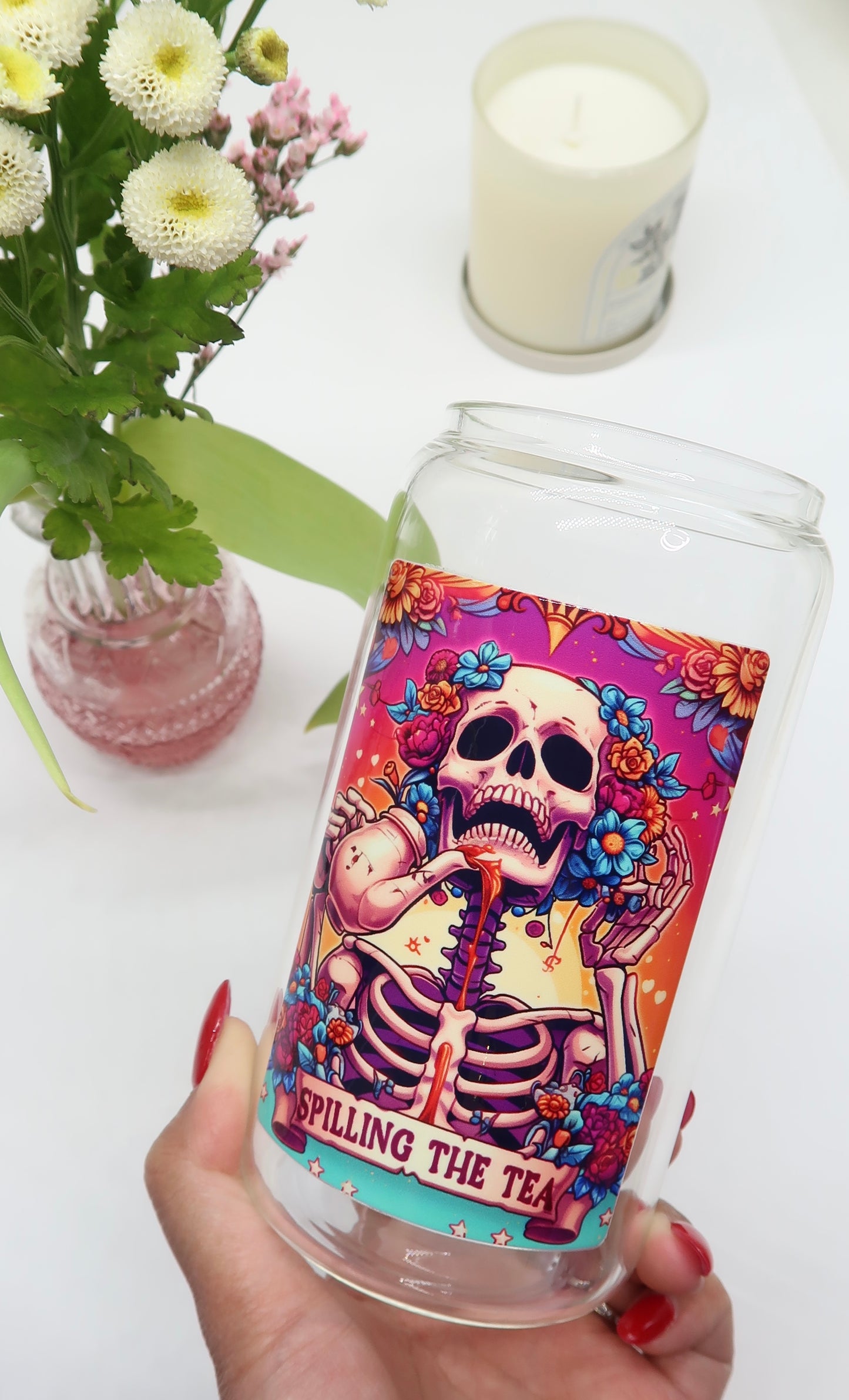 Skeleton Tarot Cards Collection - Spilling The Tea