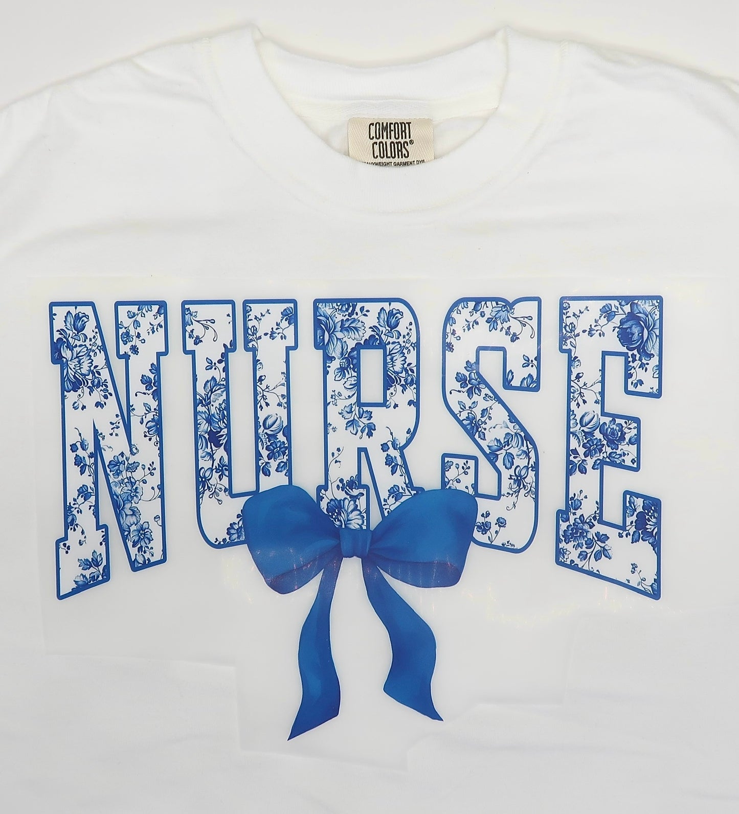 Blue Ribbon Nurse Life Tshirt