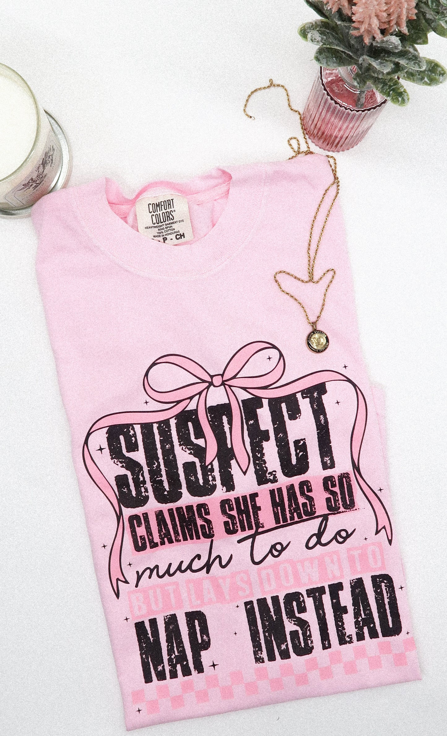 Suspect Claims She Has So Much To Do