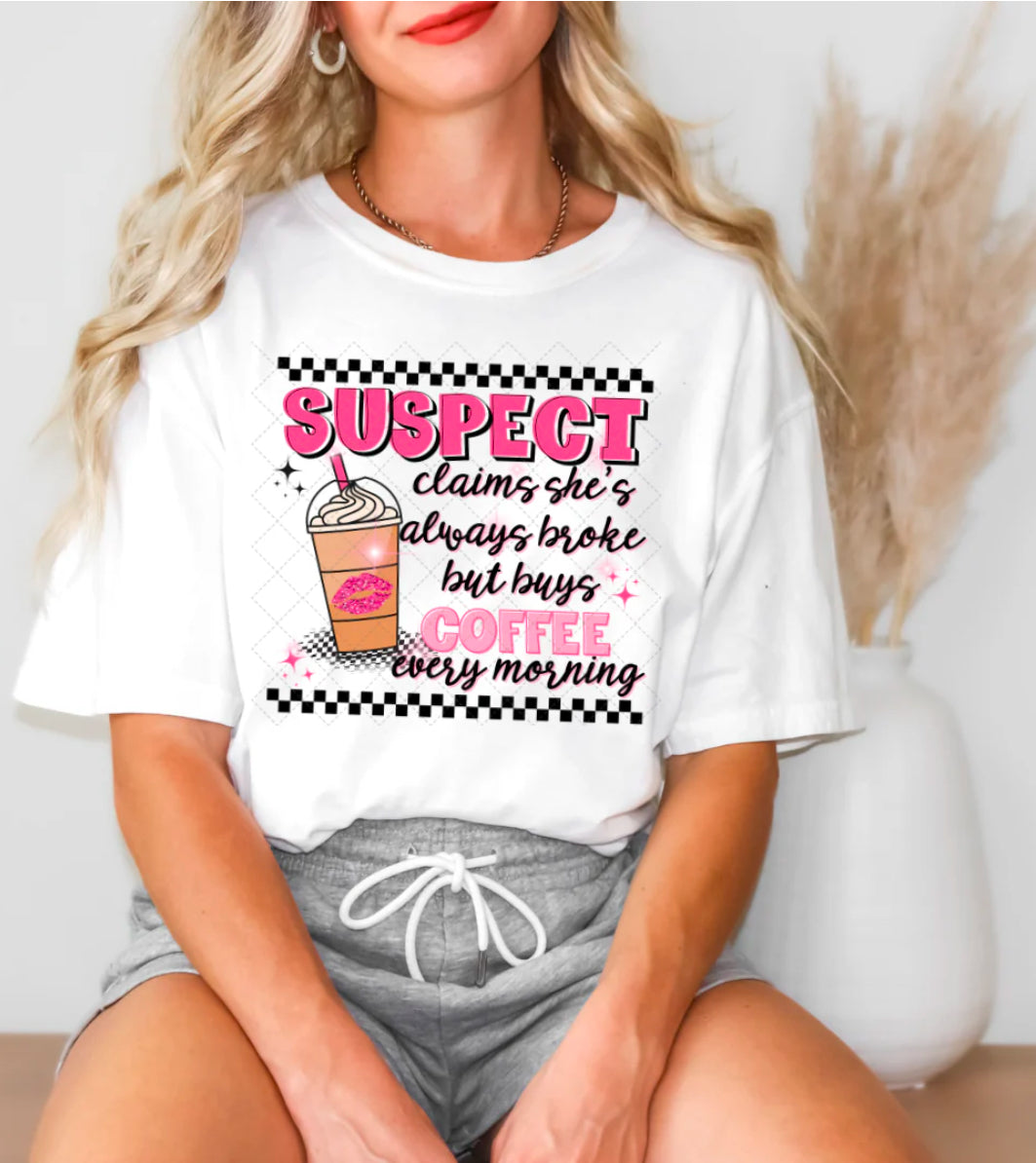 Suspect Claims She's Always Broke Crewneck