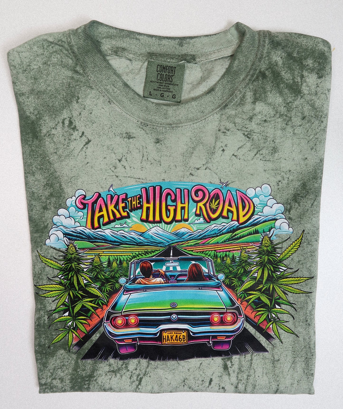 Take A High Road Tee