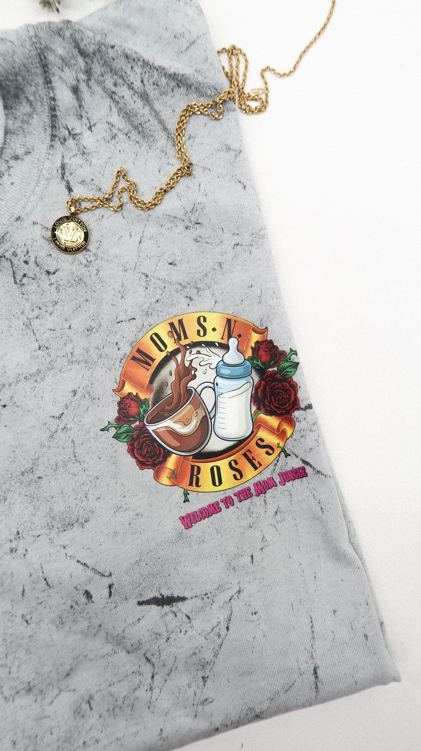 Mom N Roses Tshirt