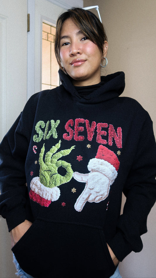 Santa GMAN Six Seven Hoodie