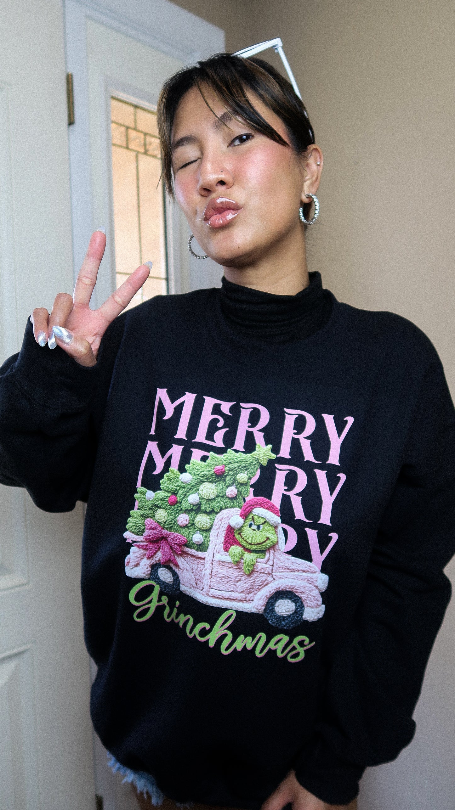 Merry Grinchmas Crewneck