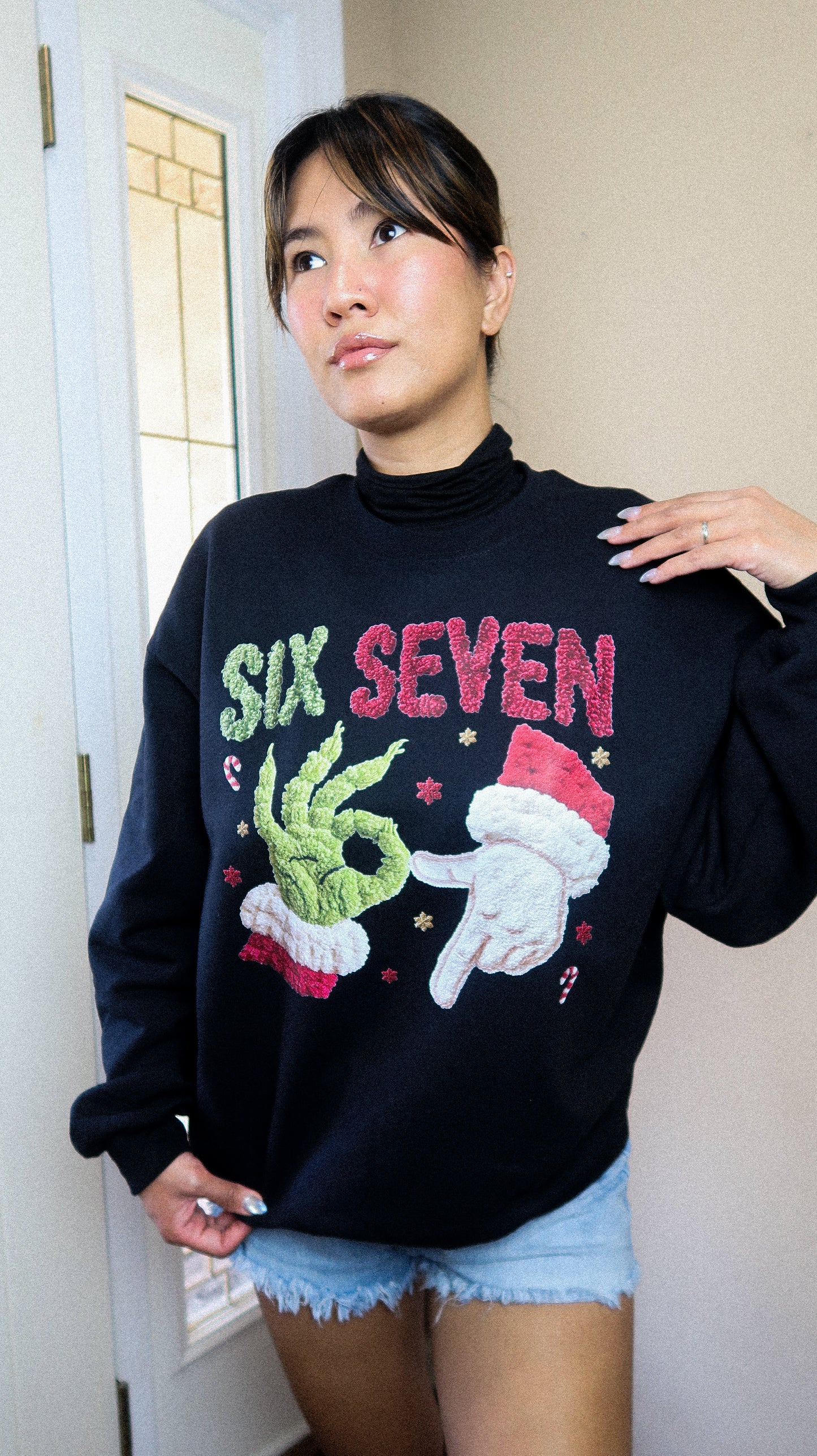 Santa GMAN Six Seven Crewneck